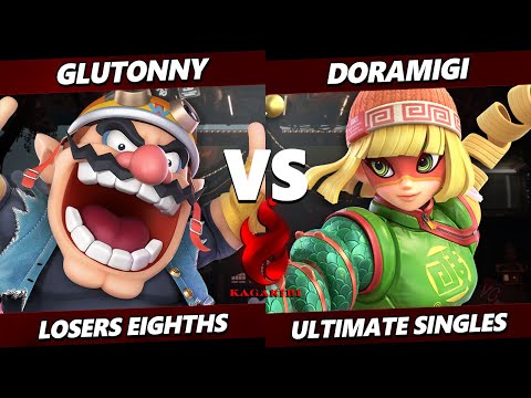 Kagaribi 13 TOP 8 - Doramigi (Min Min) Vs. Glutonny (Wario) Smash Ultimate - SSBU