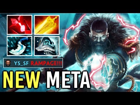 NEW STYLE Magic Kunkka Fire Tidebringer Epic RAMPAGE Radiance + Shiva Crazy Game WTF Dota 2