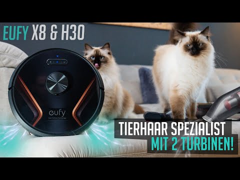 EUFY X8 Hybrid & H30 - SAUGROBOTER mit DOPPEL-TURBINE! (Test & Vergleich 2021)