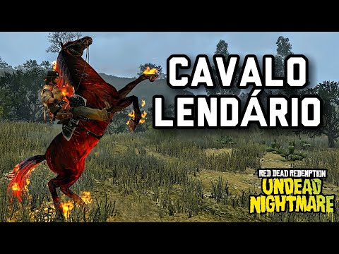 CAVALO DE FOGO DO APOCALIPSE UNDEAD NIGHTMARE RED DEAD REDEMPTION