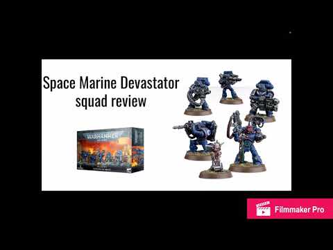 Space Marine Devastator squad - review
