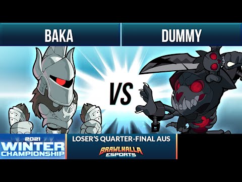 Baka vs Dummy - Loser's Quarter-Final - Winter Championship 2021 - AUS 1v1