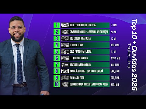 TOP 10 + OUVIDAS 2025 | THALLES LIMA