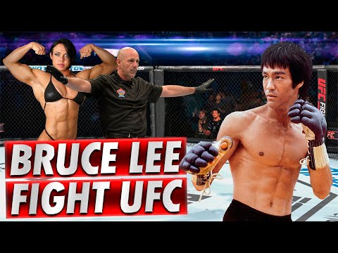 UFC4 Bruce Lee vs Athletic Woman EA Sports UFC 4 - Epic