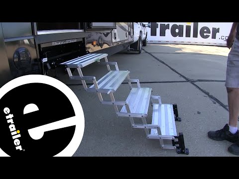 etrailer | What to Know About the TorkLift GlowStep Revolution Scissor Steps w/ Landing Gear