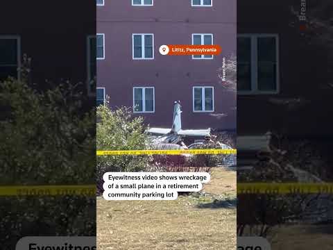 Small plane crashes into Pennsylvania retirement community parking lot | REUTERS