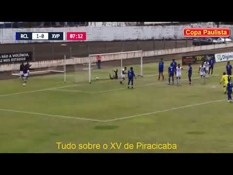 Rio Claro 1 x 2 XV de Piracicaba, 8ª rodada da 1ª fase da Copa Paulista de 2022 - Eleven Sports