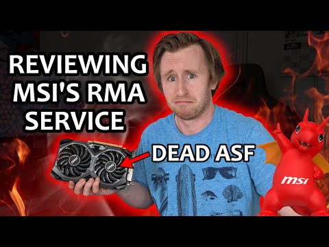 My Friend's RX 5500 XT Died! Reviewing MSI's RMA Service