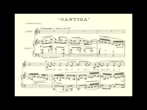 Camargo Guarnieri - Cantiga (Edmar Ferretti, soprano; Camargo Guarnieri, piano)