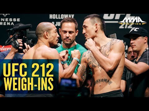 UFC 212 Ceremonial Weigh-In Highlights - MMA Fighting