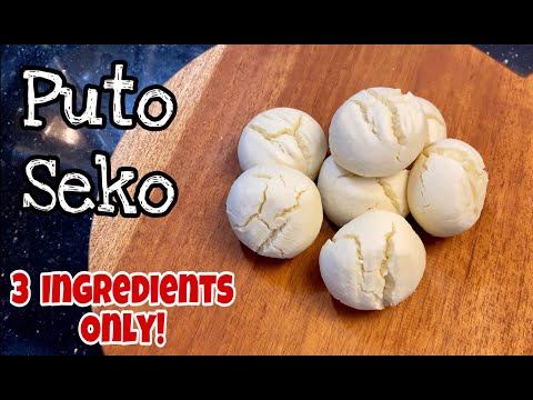 3-INGREDIENT PUTO SEKO | URARO || Quick & Easy!
