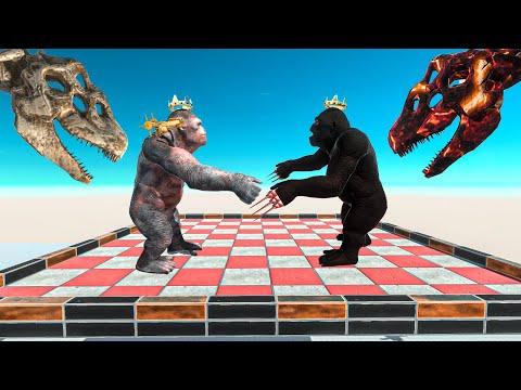 Chess Fight of Kings - Animal Revolt Battle Simulator