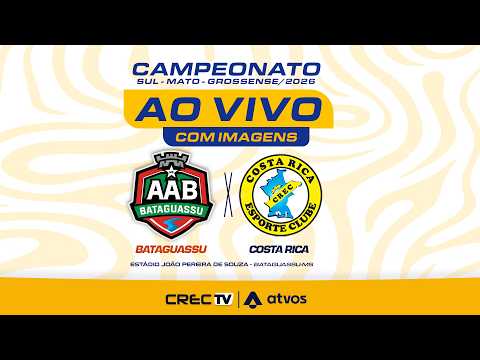 BATAGUASSU X CREC - SUL-MATO-GROSSENSE 2026