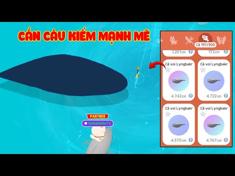 (Play Together) The Power of the "Strong Sword Fishing Rod" Lyngbakr Whale Fishing is Tired...