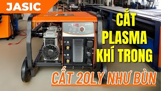 Máy Cắt Plasma Tích Hợp Khí Trong Jasic Cut 100N L232 - Review & Cắt Thực Tế Tại Xưởng