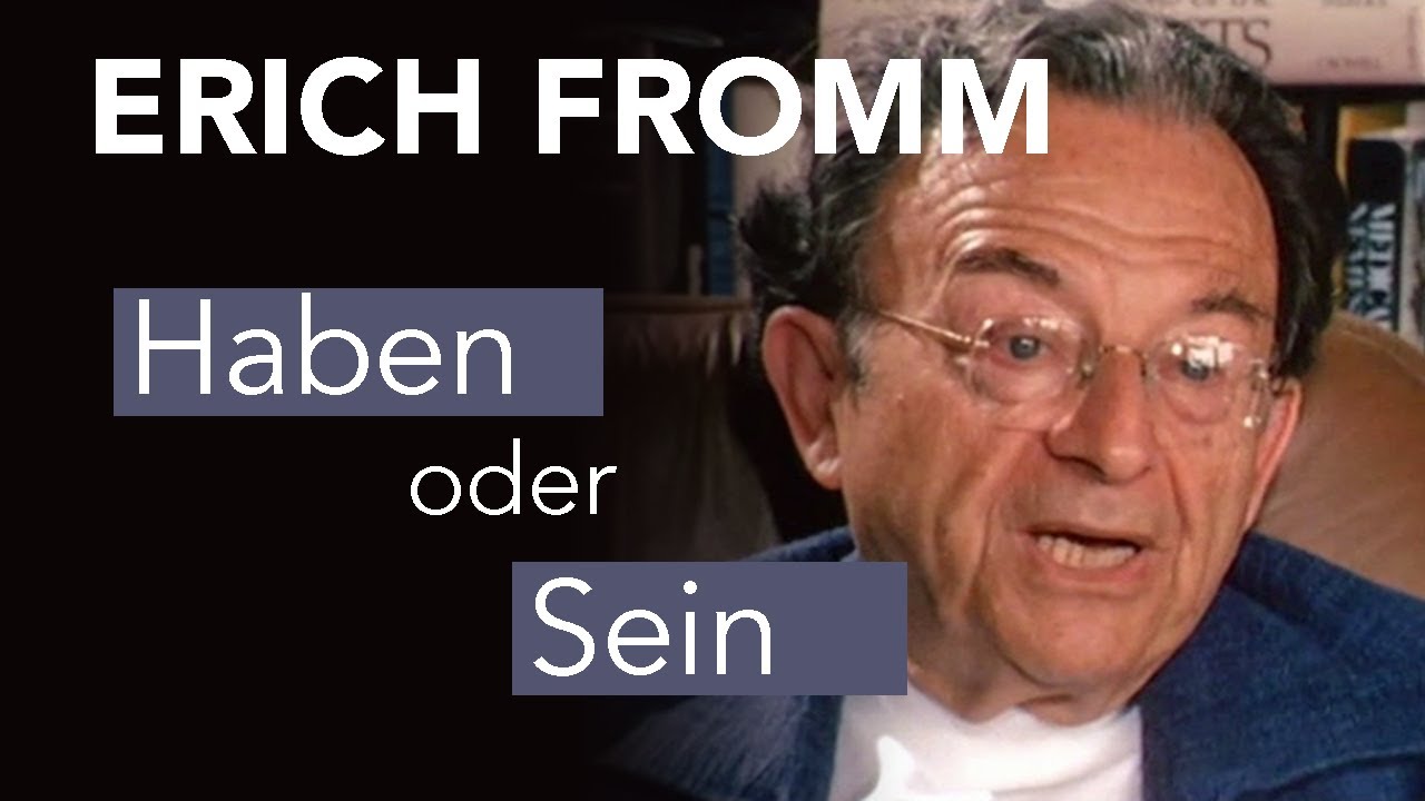 ⁣Erich Fromm: Haben und Sein
