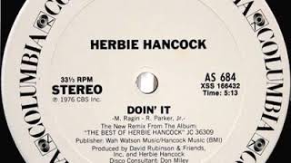 Herbie Hancock - Doin' It (Special 12" Remix)