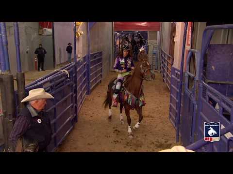 2015 Wrangler NFR Round 3 Fallon Taylor + Babyflo