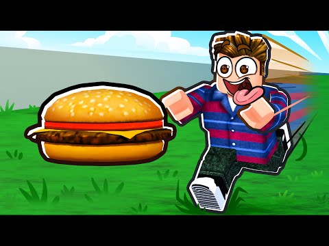 ROBLOX WALK 127.836 STUDS FÜR EINEN BURGER (dumm)