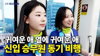 병아리 신입 승무원들의 동기 비행은 어떤 모습일까?