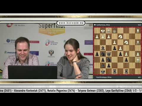 Russian Championships Superfinals 2020. Round 7. Alina Kashlinskaya in the studio