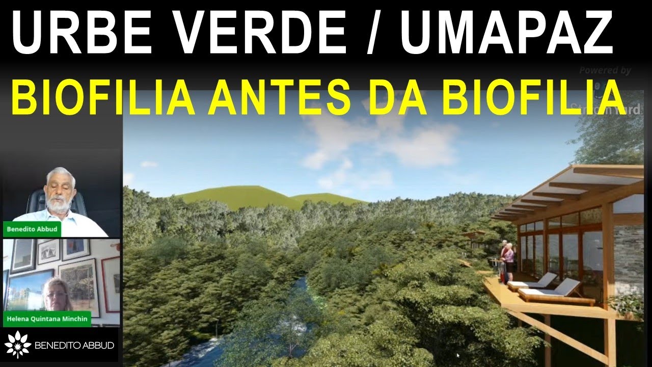 URBE VERDE -BIOFILIA ANTES DA BIOFILIA (PALESTRA NO UMAPAZ)