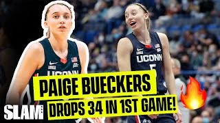 Paige Bueckers' BEST GAME EVER⁉️🚨 Drops Career-High 34 Points 🔥