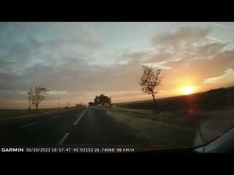 DRIVE #2182: Buzău-Urziceni (Romania) (timelapse 4x) *Read Description*