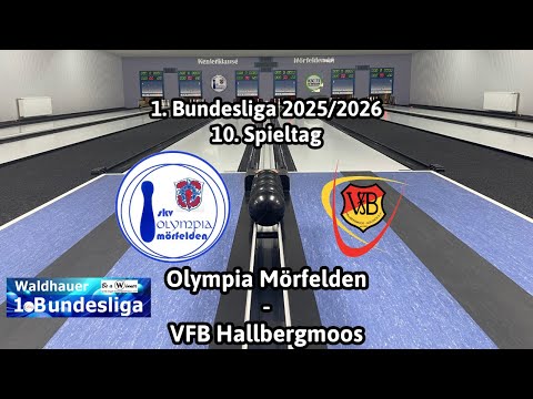 Olympia Mörfelden - VFB Hallbergmoos | 10. Spieltag Waldhauer Be a winner 1. Bundesliga 2025/2026