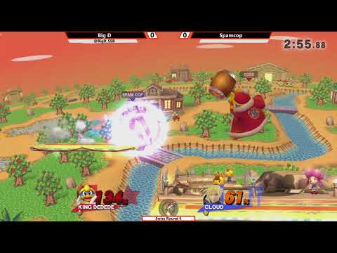 Smash 4 Singles Weekly #12 SW6   Big D VS Spamcop