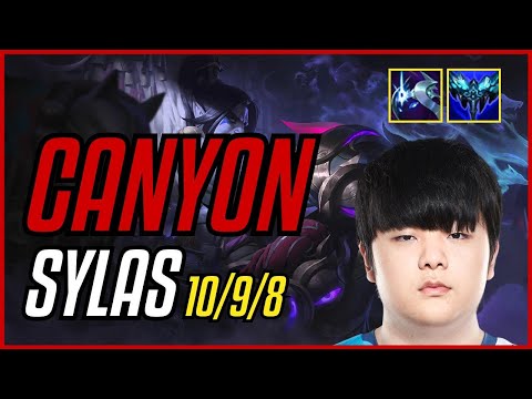 CANYON - SYLAS - EUW MASTER - PATCH 11.9