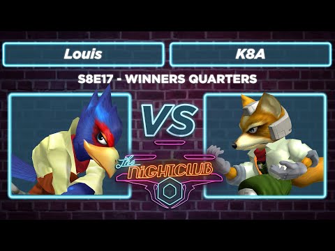 The Nightclub S8E17: Louis vs K8A - Winners Quarters SSBM