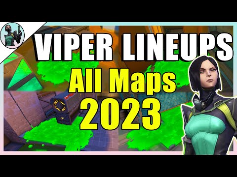 1 Easy Viper Lineup for EVERY MAP in Valorant 2023