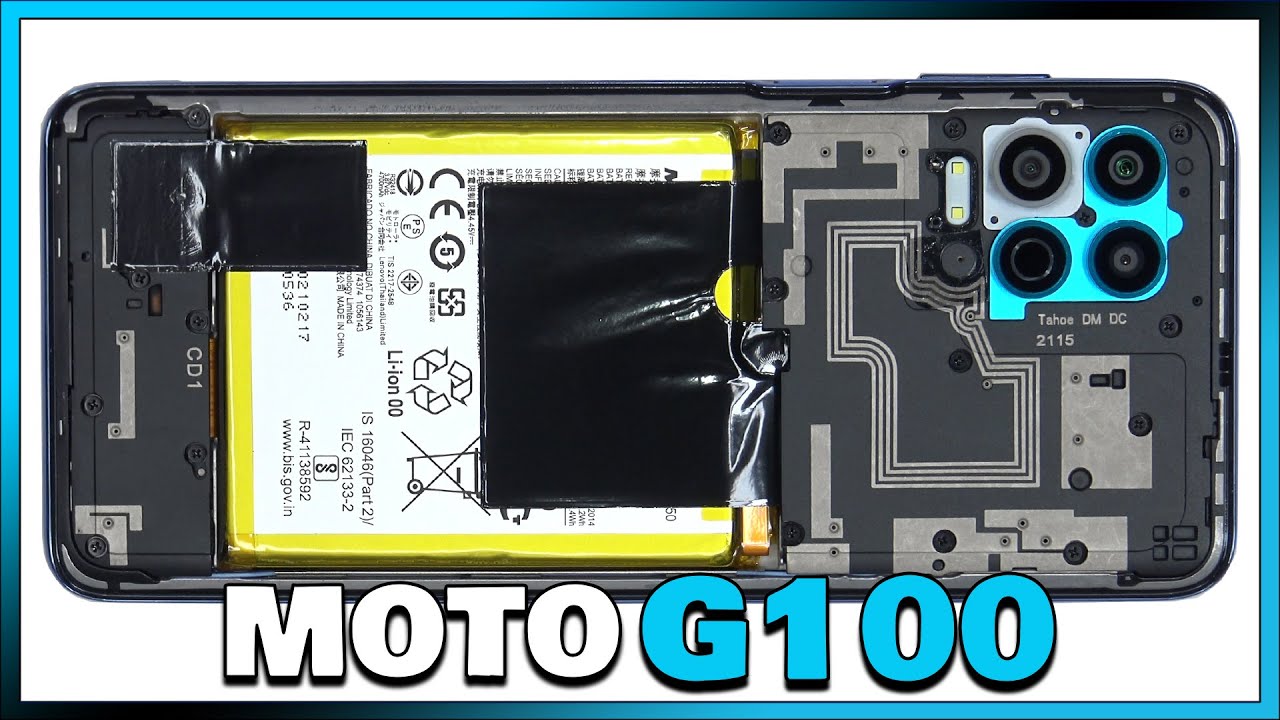 Motorola Moto G100 / Edge S Disassembly Teardown Repair Video Review