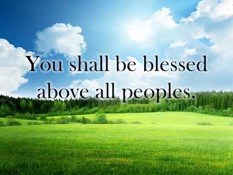 Deuteronomy 7:12-15 Song