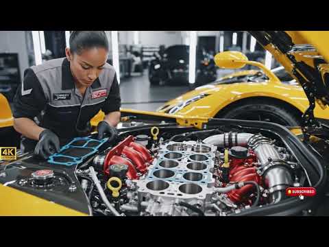 Thumbnail for ASMR Car Restoration 2025 Hennessey Venom F5 Yellow Abandoned Barn Find From Rusty to Showroom Class by Car