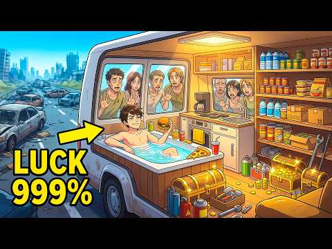 Everyone Is STARVING On APOCALYPSE, But My 0.001% SSS-LUCK Turns Trash Loot Into LEGENDARY TREASURES