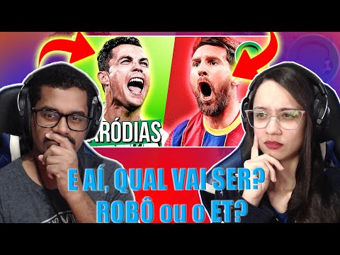 REACT EM CASAL - E AÍ, QUAL VAI SER? ROBÔ ou o ET? I Paródia Amor ou Litrão - Petter Ferraz e Nico