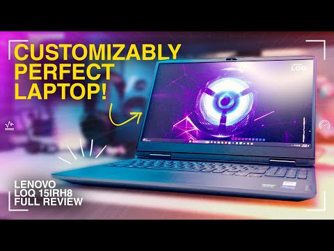 Wildly customizable! | Lenovo LOQ 15IRH8 Full Review
