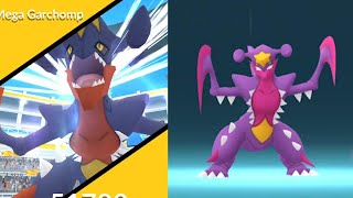 Shiny Mega Garchomp in Pokemon Go