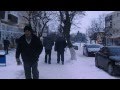Hârșova Vadului Street Downtown December 2012 Dobruja Romania