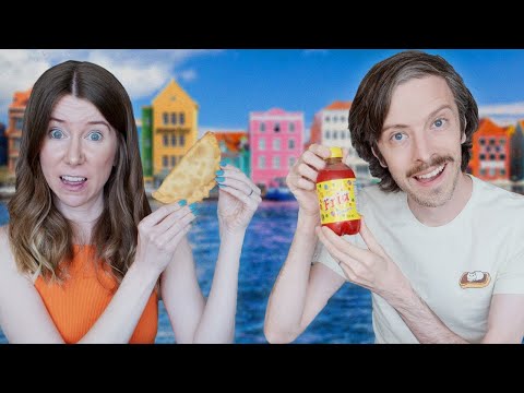 TRYING DUTCH CARIBBEAN FOOD IN THE NETHERLANDS 🇦🇼 🇨🇼 🇸🇽 🇧🇶