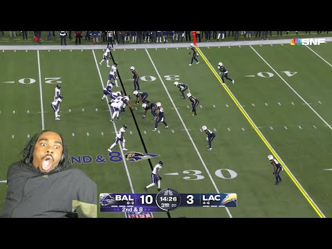 OFFENSE GOT LOCKED!!!! Baltimore Ravens vs. Los Angeles Chargers 2023 Week 12 Game HighligT REACTION
