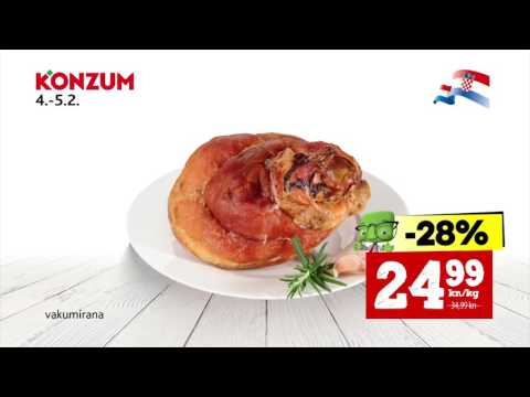 Konzum vikend akcija do 5.2.2017.