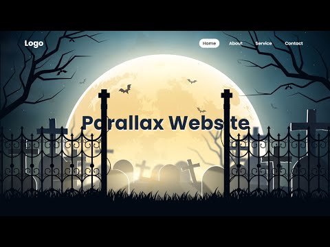 Easiest CSS Parallax Effect Tutorial - Build a Website with CSS Parallax Animation