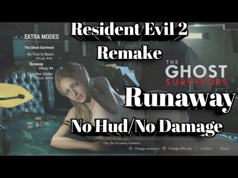 RE2 Remake: Runaway Best no Damage no hud