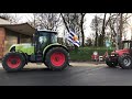 De Maastunnel lag op de route van het boerenprotest