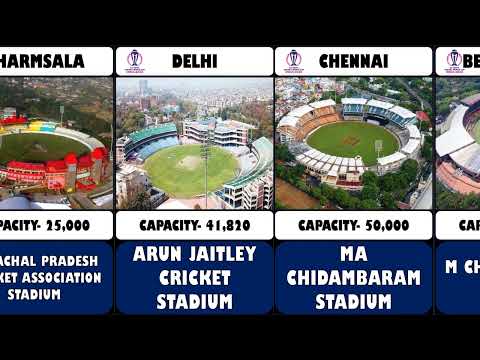 ICC Cricket World Cup 2023 ! All Stadium List! Cricket World Cup India