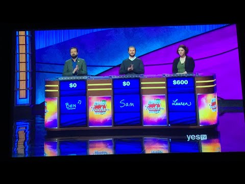 Jeopardy semifinals Day 3, Teacher’s Tournament 2020 - 1st Daily Double found TOO EARLY 😂 (6/3/20)