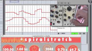 Video thumbnail for SoundHack +spiralstretch - Wiard Anti-Oscillator + granular stretch by Tom Erbe
